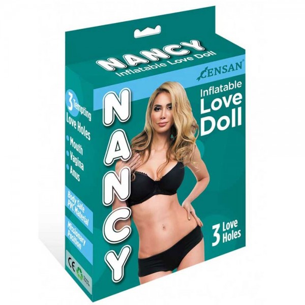 Nancy Love Doll 3 İşlevli Şişme Bebek 