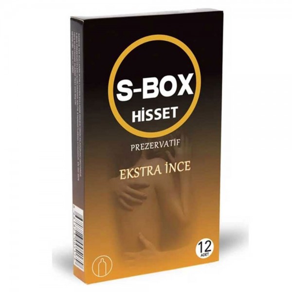S-Box Ekstra İnce Prezervatif 12'li