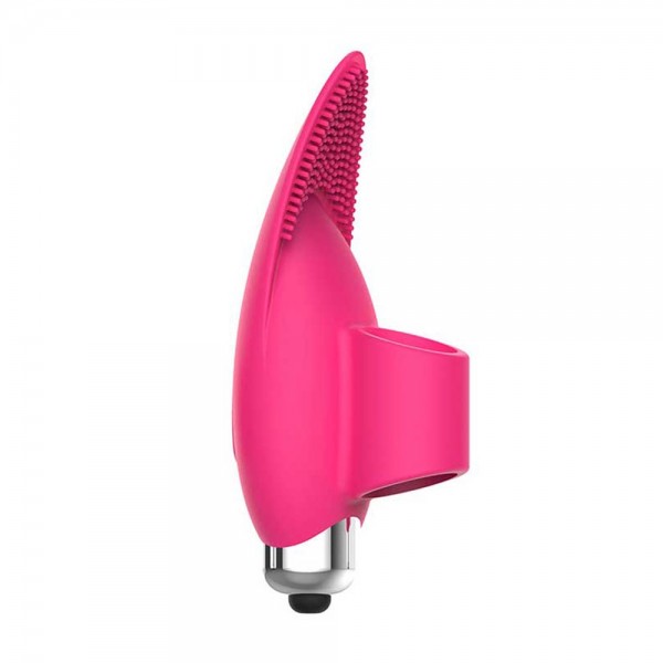 Tırtıklı Parmak Vibratör Pembe