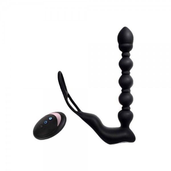  Isıtmalı Penis Halkalı Anal Prostat Vibratör1