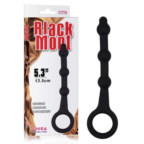 Black Mont Boğumlu Anal Plug