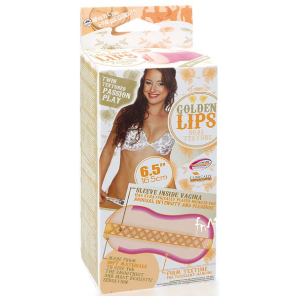 Golden Lips Dual Texture Et Dokusunda Vajina