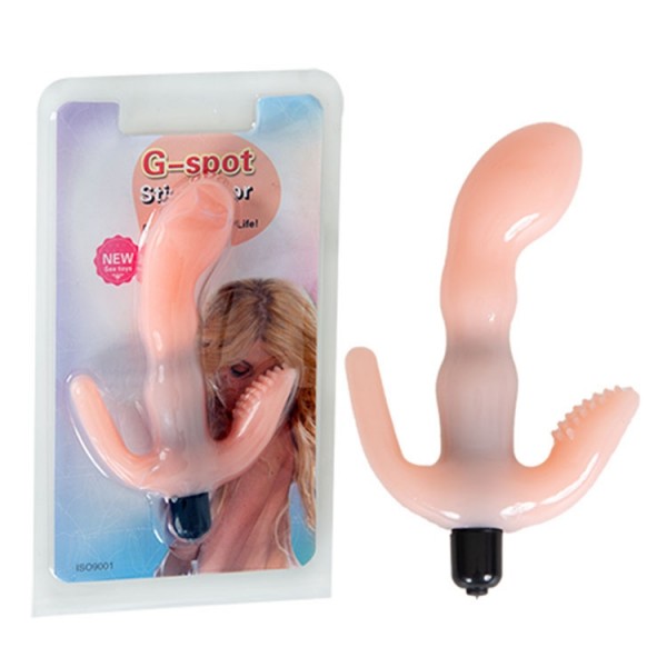 G-Spot Stimilatör G Noktası Uyarıcı Vibratör - Ten Rengi