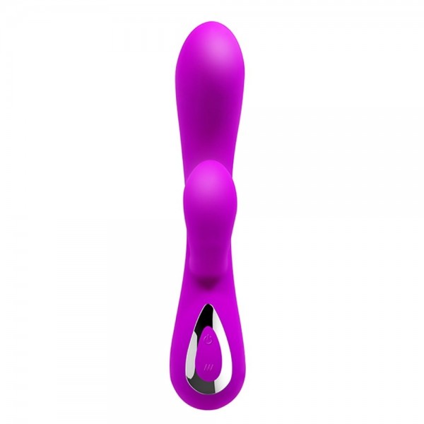 USB Şarjlı 10 Fonksiyonlu Klitoris Uyarıcılı Teknolojik Vibratör 
