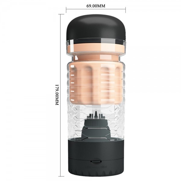 Dil Uyarım Titreşimli Realistik Suni Vajina Erkek Mastürbatör S 