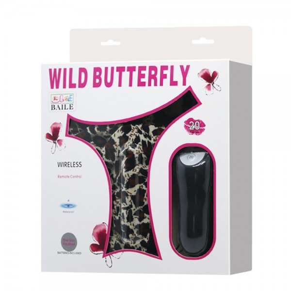 Çamaşır İçi Uzaktan Kumandalı Vibratör - Wild Butterfly