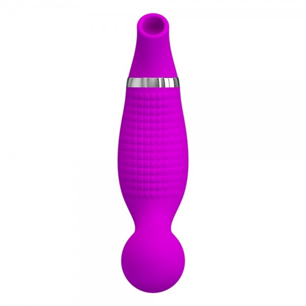 USB Şarjlı 12 Emme ve 12 Titreşim Fonksiyonlu Teknolojik Vibratör- Pecker