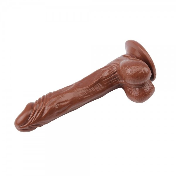 21 cm Gerçekçi Melez Dildo Penis