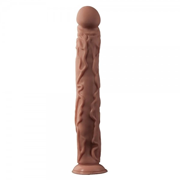 35 cm Gerçekçi Uzun ve Kalın Dildo Penis