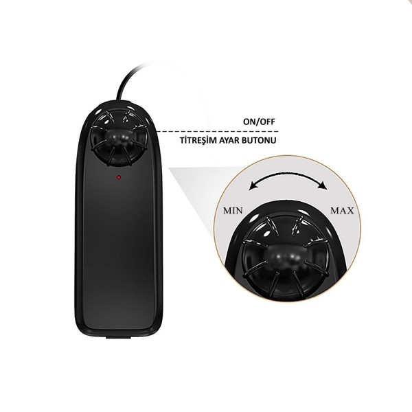 19,4 cm Çift Katmanlı Gerçekçi Titreşimli Dildo Vibratör Penis 3