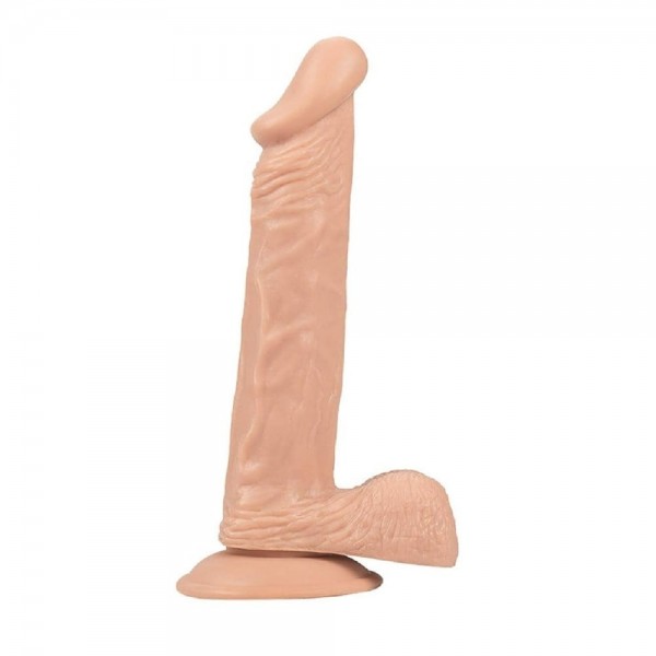 24 cm Vantuzlu Realistik Penis Anal Vajinal Dildo 1