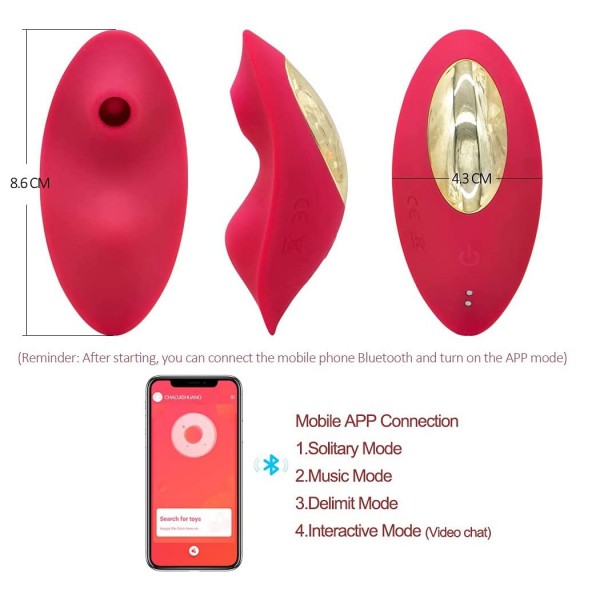 Deme App Telefon Uygulamalı Orgazm Aleti