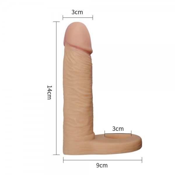 14 cm Soft Double Anal Dildo Penis