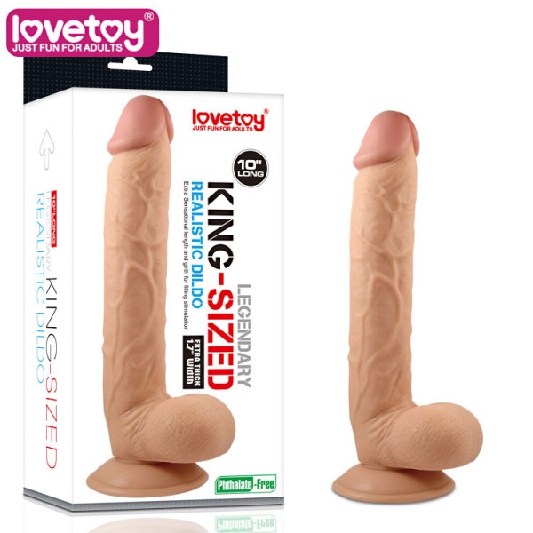 27 cm Extra Large Belden Bağlamalı Realistik Kalın Penis