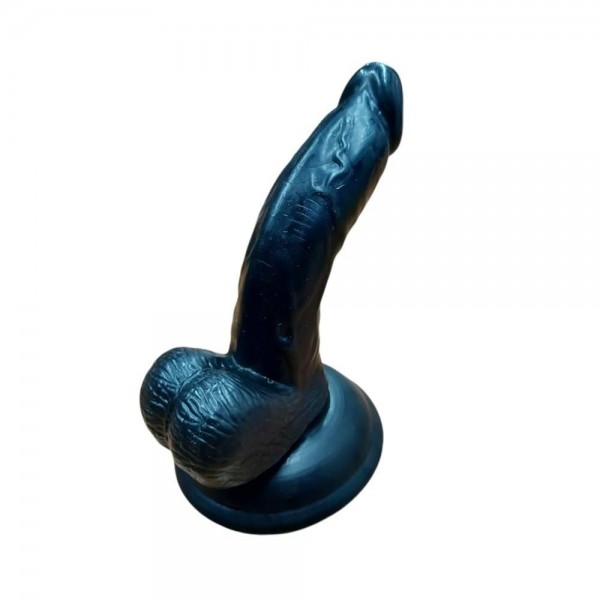 13 cm Vantuzlu Realistik Zenci Belden Bağlamalı Penis Anal Vajinal Dildo